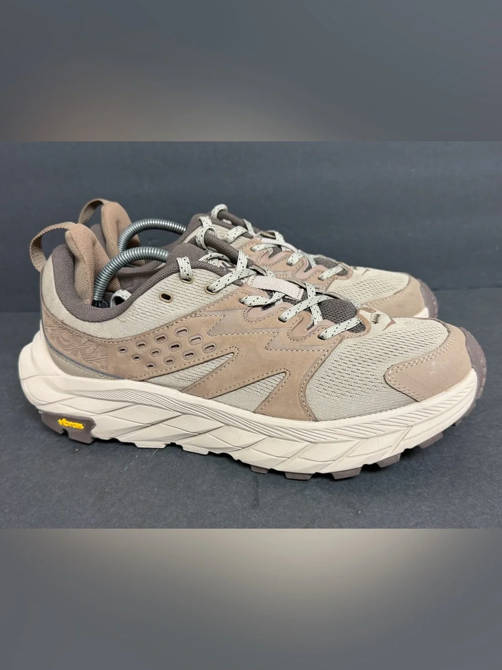 NEW HOKA ONE ONE Anacapa Breeze Low Dune Oxford Tan 1127920-DOTN Size 10.5 D